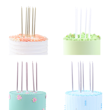 Vela Extra Alta Sortidas PME - Pack 16 unidades